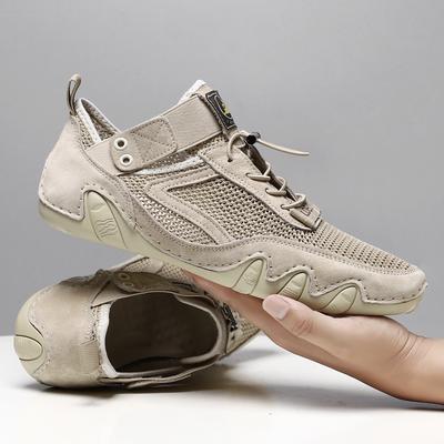 Fashion Romanesque Men Mesh Casual Sandals Outdoor Comforts Breathable Men Sneakers High Quality Anti-slip Lightweight Hiking Shoes39-48
