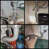 Universal Double Head Kitchen Sink Drain Hose (Extension) - Stretchable Flexible Pipe For Double Bowl