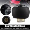 5/6 Speed Car Gear Stick Shift Knob For Peugeot 307 807 308 C8 C4 For Citroen PARTNER 407 3008 Z6E3