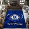 Chelsea Personalized Text Floor Mat Suitable for Study Room Living Rooms Bedrooms Foyer Antislip Carpet Decorate Offices Spiritual Gift