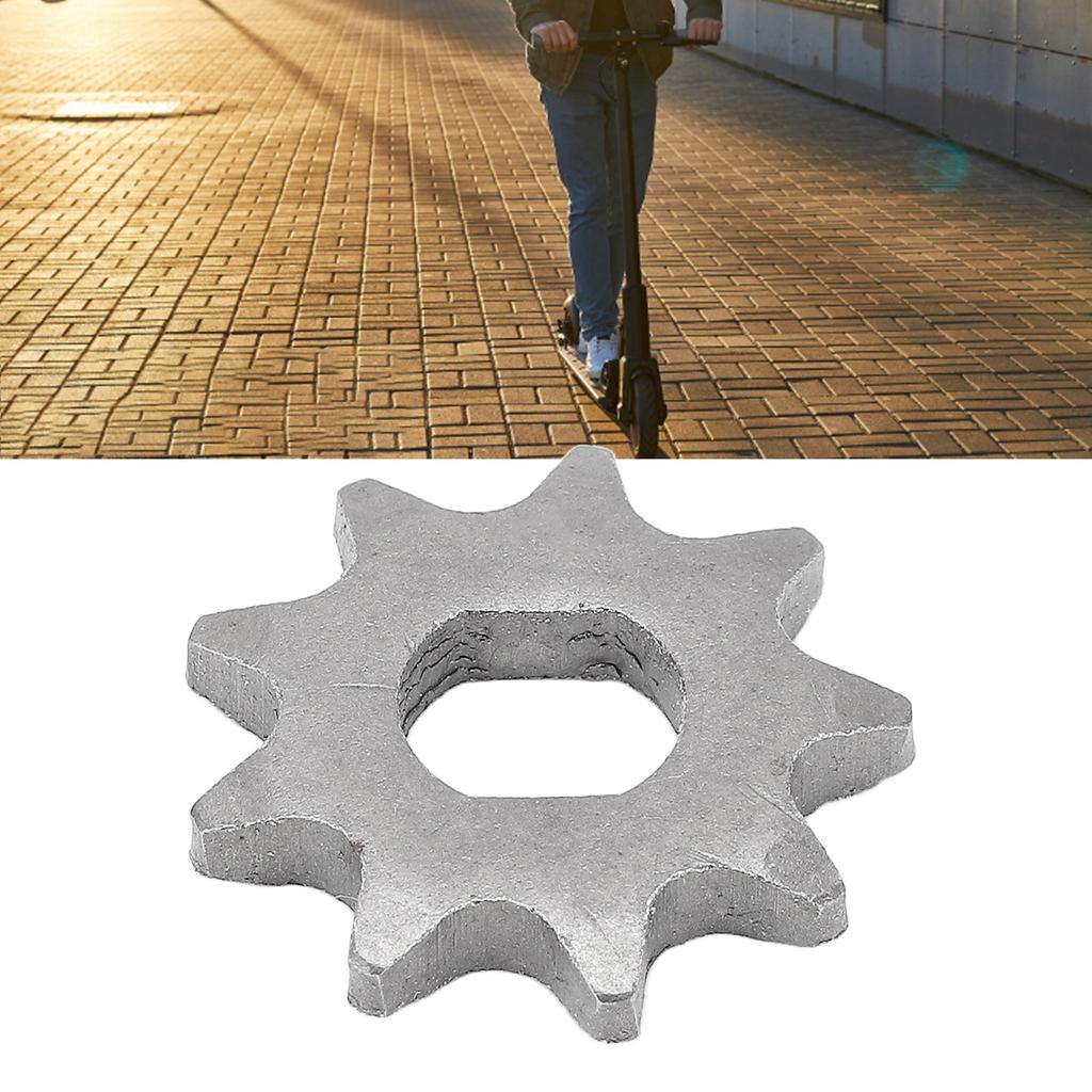 Motorritzel Tragbar Professionell T8F 9Z Metallritzel Ersatz für Elektroroller Mini Motorradmotor