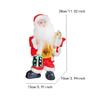Electric Santa Claus Toy Christmas Santa Ornament, Funny, Boys Girls Creative with Musical Christmas Decor for Holiday Party