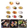Artificial Grilled Oysters Model Simulation Grilled Scallops Model Realistic Roasted Oysters Fake Seafood Display Props