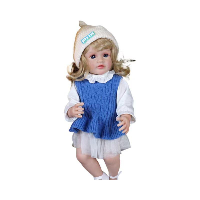55cm Rebirth Doll Dress-up Doll Girls Toy Children Toys Holiday Gifts