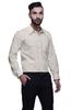 BESTMAN Printed Cotton Shirts For Men Long Sleeve Slim Fit Formal Shirt For