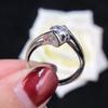 Luxury Solitaire Band Ring for Women Minimalist Design High Quality Silver Color Rings Brilliant Round Wedding Jewelry