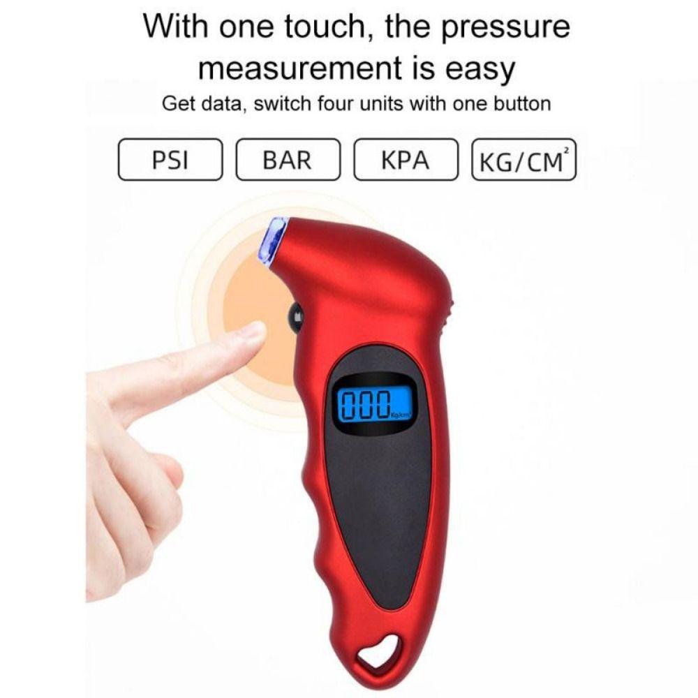 High Precision Digital Tire Pressure Gauge Electronic Tire Manometer  Vehicle Maintenance
