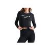 Nike Sportswear Chill Knit Short Sleeve Fitted Crew Neck Sports Sweater Women Tops Black FZ2859-010