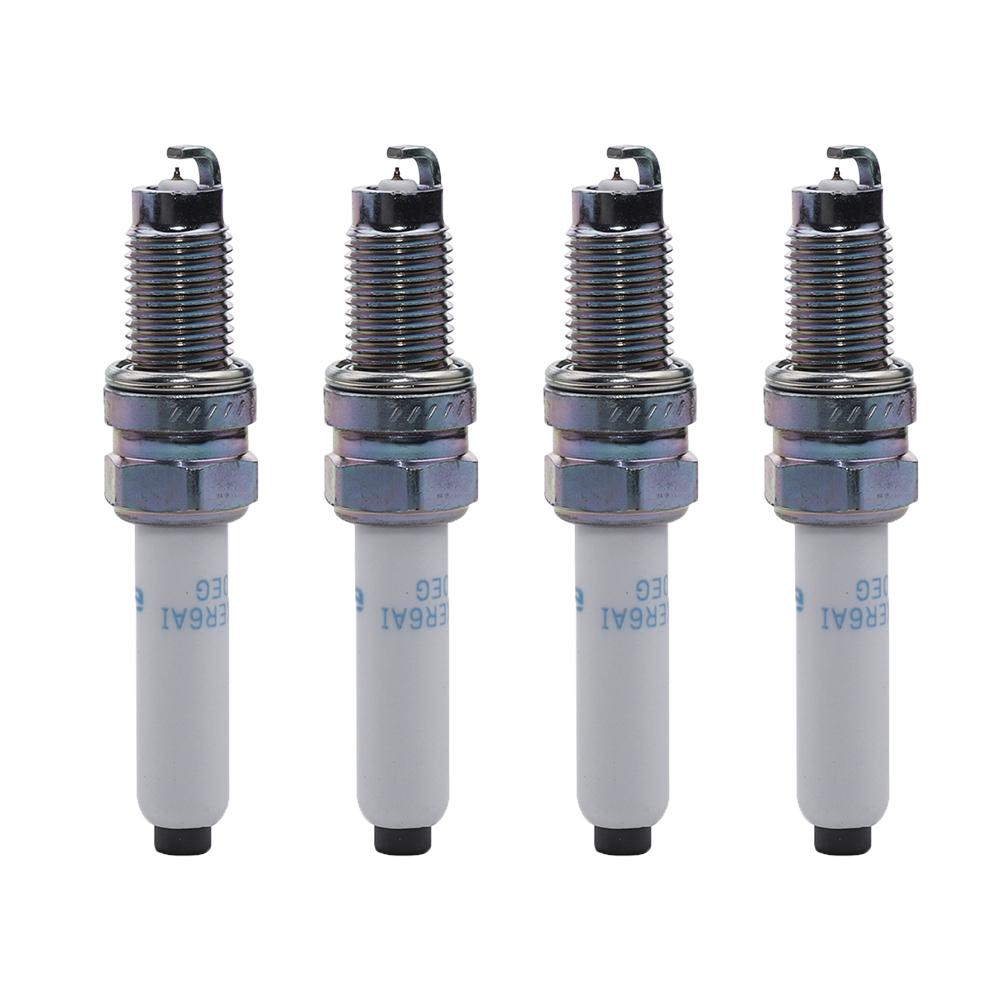 1-4Pcs Spark Plug 96596 04C905606 ZKER6AI-10EG For VW Volkswagen Caddy Golf Jetta For Skoda Rapid Yeti For Seat Ibiza