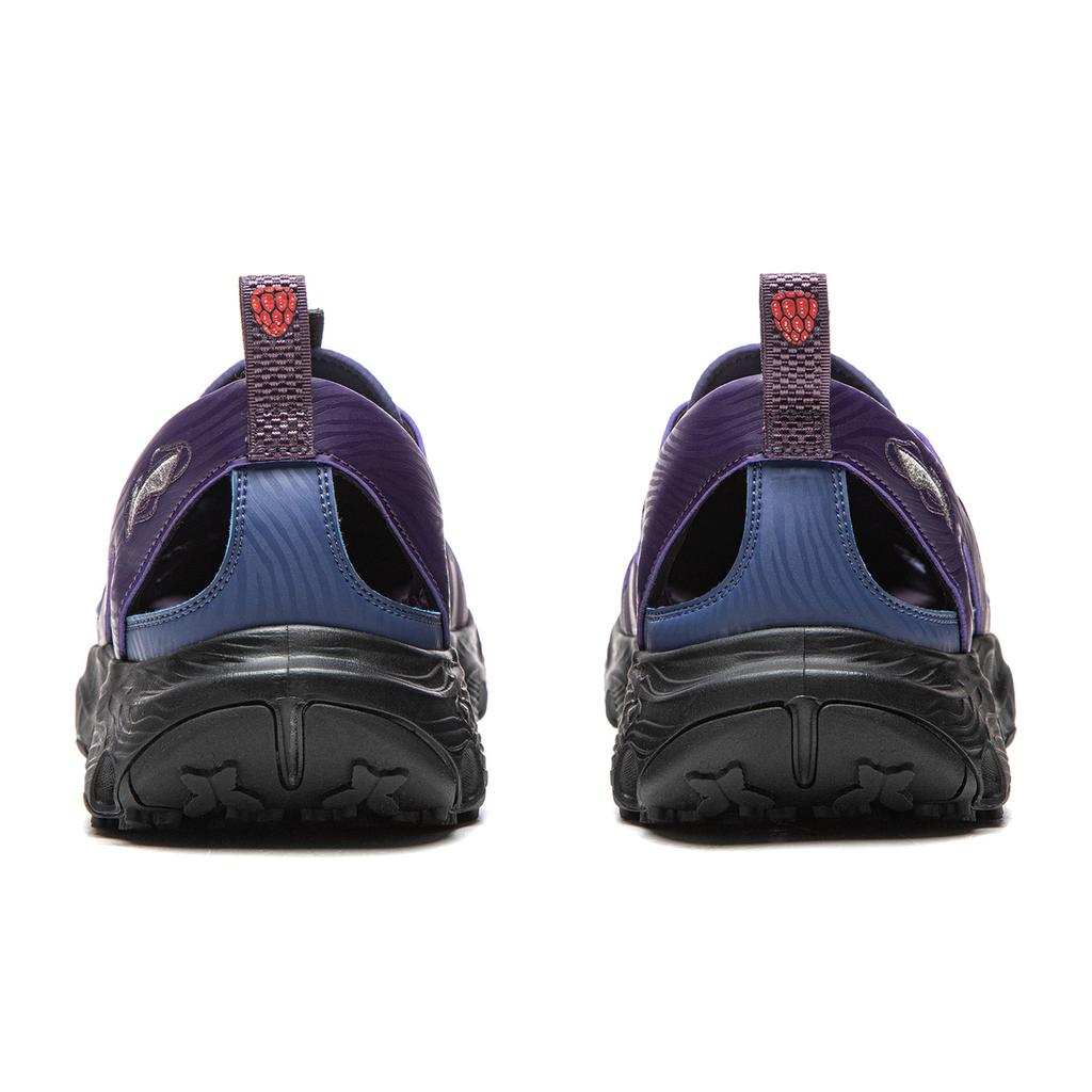 Li Ning Outdoor CF Stream 2 Minimalistische Mode Atmungsaktiv Stützend Langlebig Wasserschuhe Unisex Wasserschuhe Lila Blau AHLW005-3