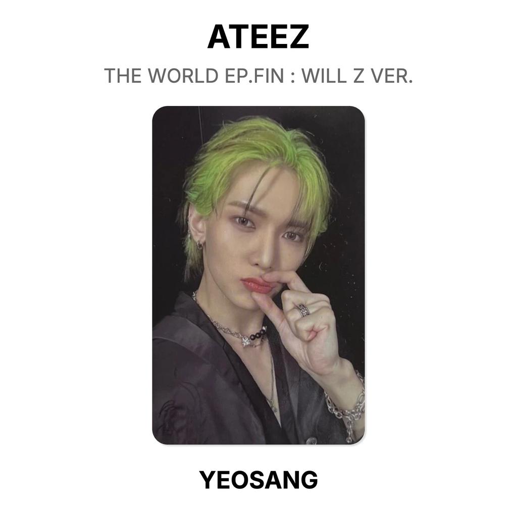 ATEEZ DIE WELT EP.FIN : WIRD Z VER. Offizielle Fotokarte