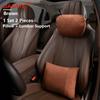Špičková kvalita opěrky hlavy do auta sedátko s podporou krku / Maybach Design S Class Soft Univerzální nastavitelný polštář na krk do auta Polštář v pase