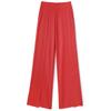 Summer Chiffon Wide Leg Trousers Women Fashion High Waist Pants