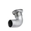 Boat Spout Curved Vent Yacht Stainless Steel Fitting Drain Plug Ventilation Half Wire Right Angle Exhaust Port