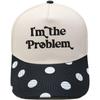 I'm the Problem Fun Embroidery Color Matching Truck Driver Hat Men's and Women's Casual Shade Baseball Cap