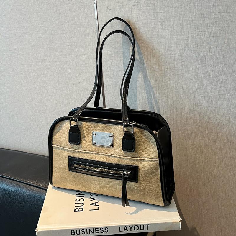 

Niche high-end briefcase women s 2025 new large-capacity versatile shoulder bag Korean version versatile retro backpack