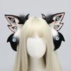 Handmade Cthulhu Demon Cosplay Headband With Faux Fur Animal Ears Halloween Costume Party