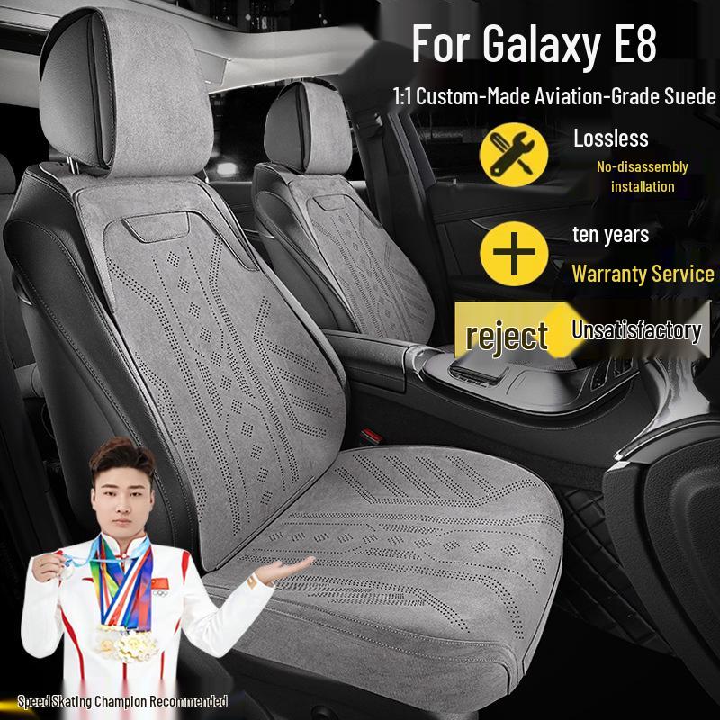 Geely Galaxy E8550 2WD Dragon PROMAX Starship Seat Covers and Suede Cushions