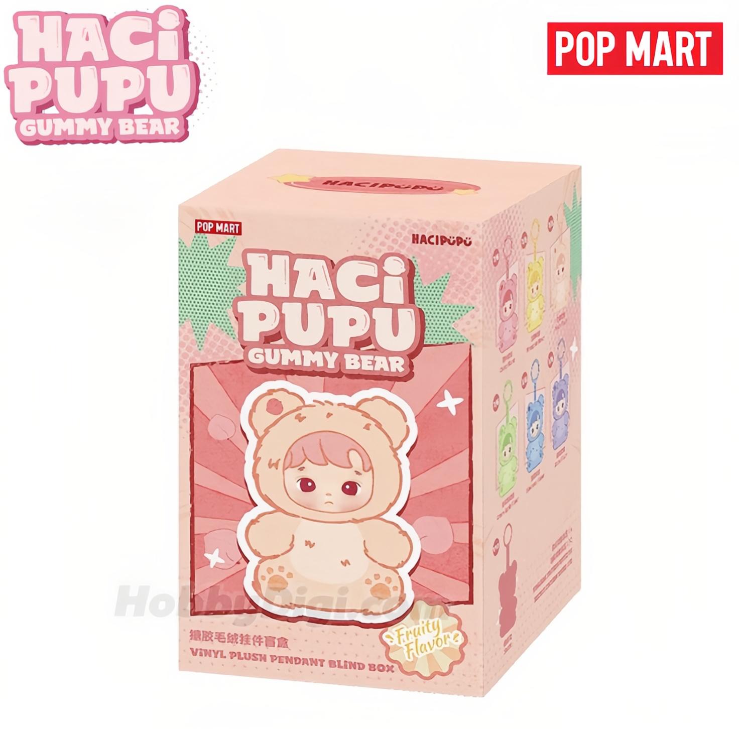 

POP MART HACIPUPU Серия «Мишки Гамми» – Плюшевая фигурка из мягкого винила в закрытой коробке (1 шт. / Набор из 6 шт.) Blind box-One piece