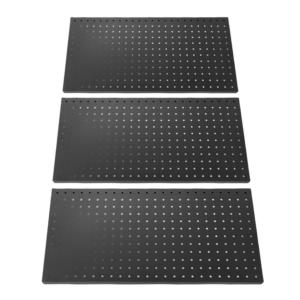 Metal Pegboard Wall Panels Modular Peg Board Tool Organizer Boards 24inx12in Black Pegboard Wall Organizer Tool Storage