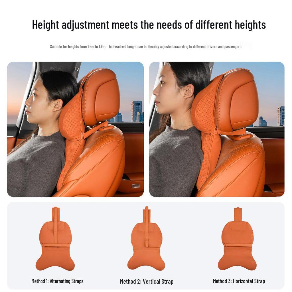 High-Grade Neck and Lumbar Support Pillow for Xiaomi yu7 Car Headrest