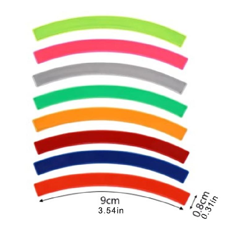 Reflective Tire Sticker Children Balance Bike Warning Stickers Kids Balance Bike Wheel Decoration Bike Accessories