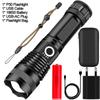 New XHP70 LED Flashlight XHP50 LED Flashlights USB Rechargeable Flashlight Zoomable Torch Waterproof Torch Camping Flashlight
