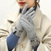 Warm Fleece Lined Womens Winter Gloves with Sensitive Touch Screen Texting Fingers and Windproof