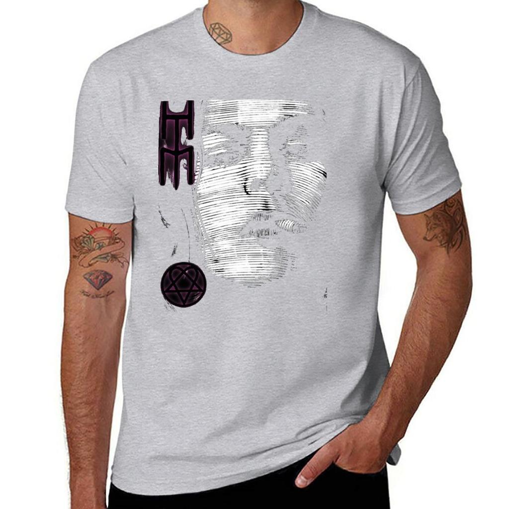 Him Valo Razorblade Tee OPTIMIZED FOR BLACK SHIRTS TShirt summer top plain tshirts for men