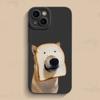 Beauty Pet Dog Cat Silicone Phone Case For Samsung Galaxy S23 Ultra S22 Plus S21 S20 FE A14 A34 A54 A13 A23 A33 A52 A72 Cover