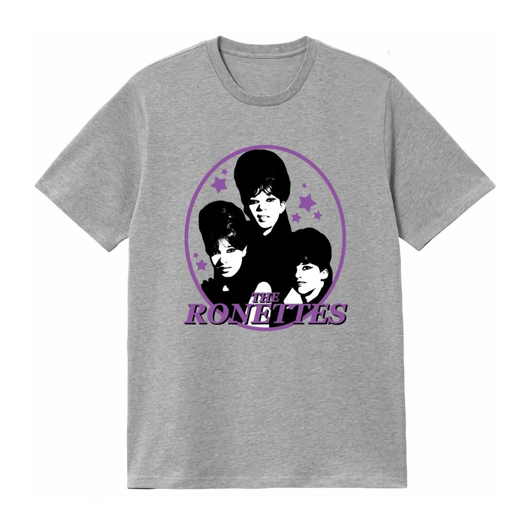 Retro Style Ronettes The Group Print Unisexs TShirt Clothes Fashion Graphic Unisexs Clothing Womens Clothing 2026 Summer T Shirt