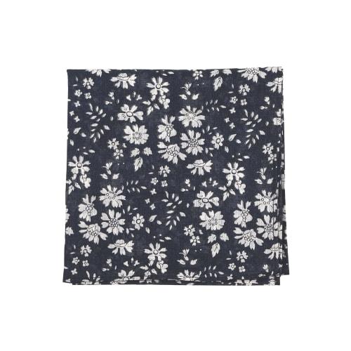 DDintex FLORET LONDON Vintage Cloth, SL Capel, Navy, 50x50cm, Liberty Print