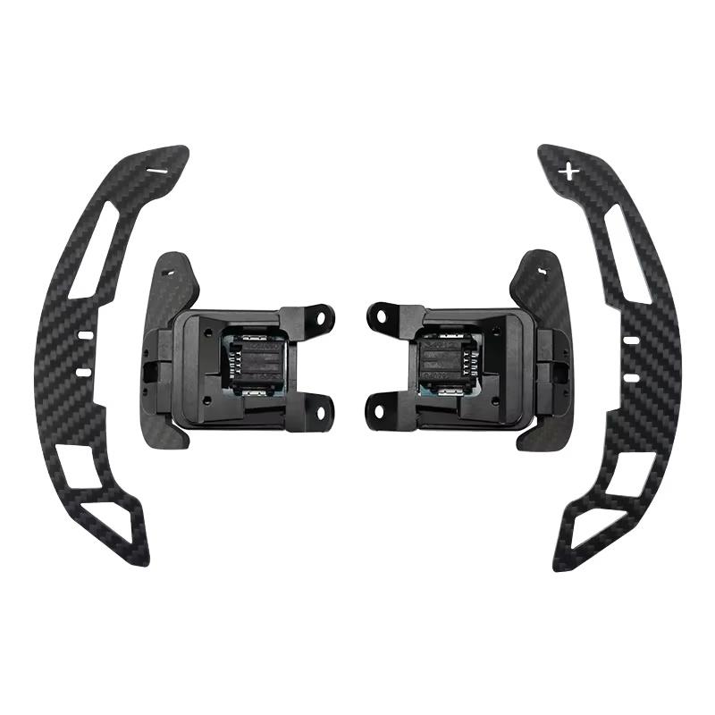 Carbon Fiber Magnetic Shift Paddles Suitable For Cadillac CT5 CT4 XT4 Steering Wheel With Carbon Fiber Magnetic Shift Paddles style1