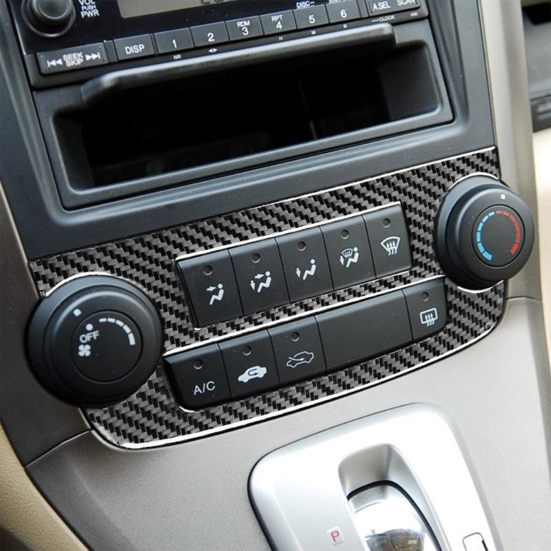 Stilvolles & Langlebiges Auto-Innenraumverkleidungs-Kit Carbonfaser-Lenkradabdeckung und Komplette Innenraumverkleidung Geeignet für 2007-2011