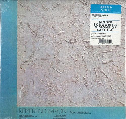 

LP Record REVEREND BARON - From Anywhere KCR12015 Karma Chief Rec 2022 UK Rock