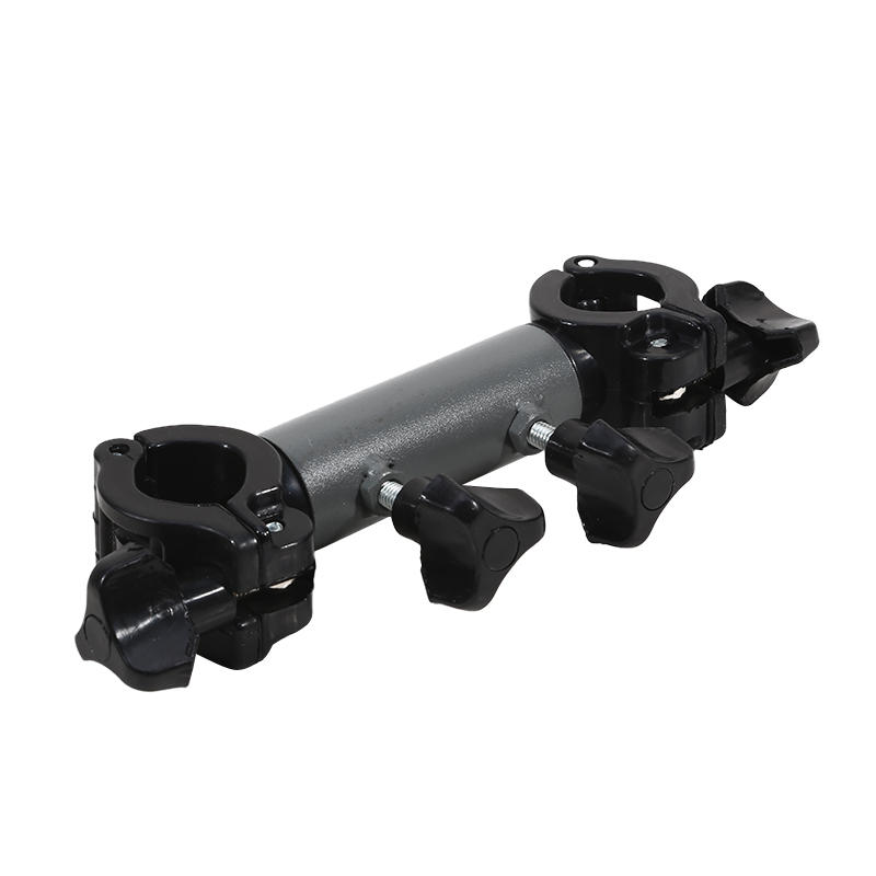 Heavy Duty Black 3-in-1 Camping Chair with Umbrella Hole Fishing Rod Holder Portable Outdoor Folding Seat for Beach Fishing Picnic Hiking