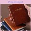 Notebook Leather Pu Portable Vintage Pocket Diary A7 Notebook For Students Gifts School Stationery Office Notepad