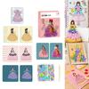 DIY Princess Dress Up Activity Book for Making Clothes Art Fashion Sticker Girls Toys