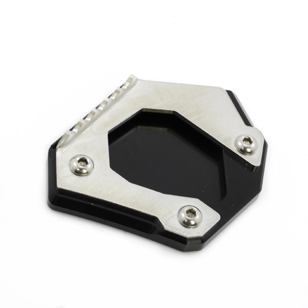 

For BMW F700GS 2013 2014 2015 2016 2017 F700 GS Motorcycle CNC Aluminum Side Kickstand Stand Extension Support Plate чёрный