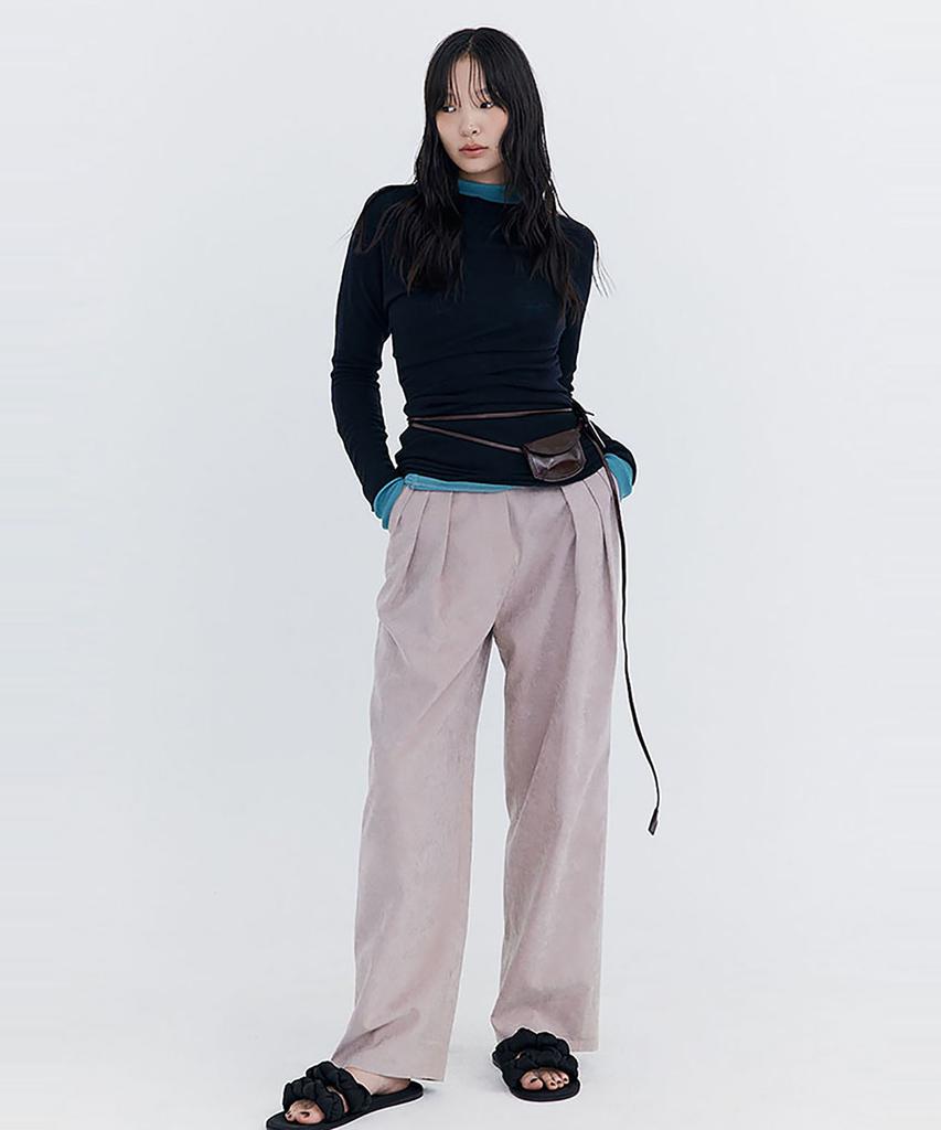 WNDERKAMMER Cupra Wide Pants_Indian Pink