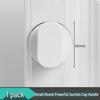 Self-Adhesive Suction Cup Glass Door Handle for Sliding Doors, Cabinets, Drawers, Wardrobes, and Refrigerators