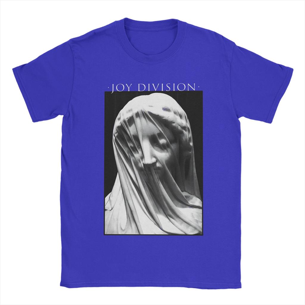 Casual Joy Division Veiled Virgin T Shirt Men Crewneck Short Sleeve Tops Shirts  Cotton Summer Top Tee