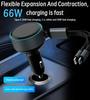 New Fashionable Cigarette Lighter Plug 60W Stretchable Car Charger PD30W Fast Charging with Cable Telescopic Car Charger