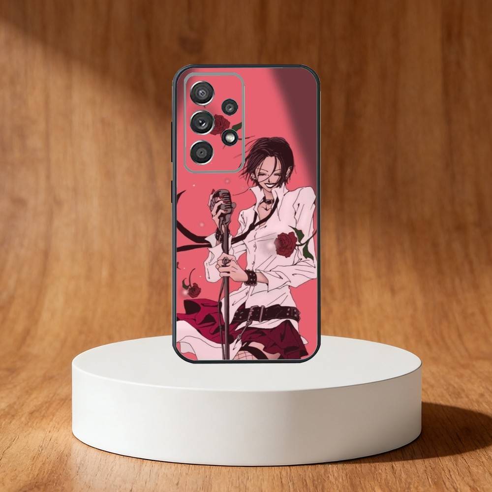 A-Anime N-NaNa O-Osaki Phone Case For Samsung S25,S24,S21,S22,S23,S30,Ultra,S20,Plus,Fe,Note,10,9,5G Black Cover