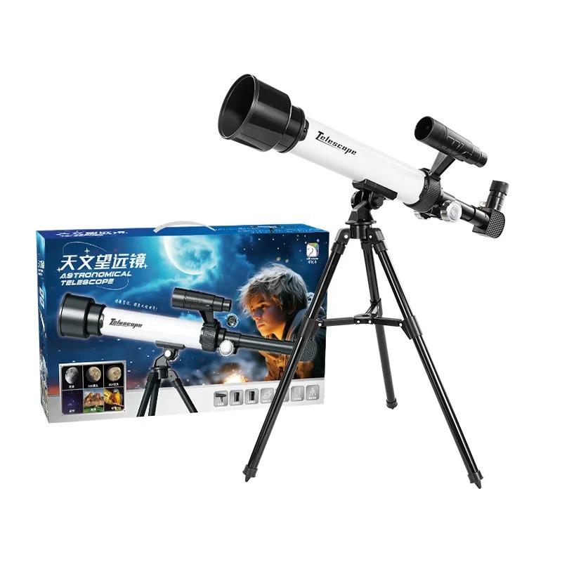 Astronomical Telescope Children Stargazing High Definition Scenery Professional Outdoor Star Students Birthday Gift Toys