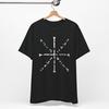 HEMA Shirt and Kids Tshirt Meyer's Cross Diagram Tee Historical Fencing T-Shirt and Kids Tshirt