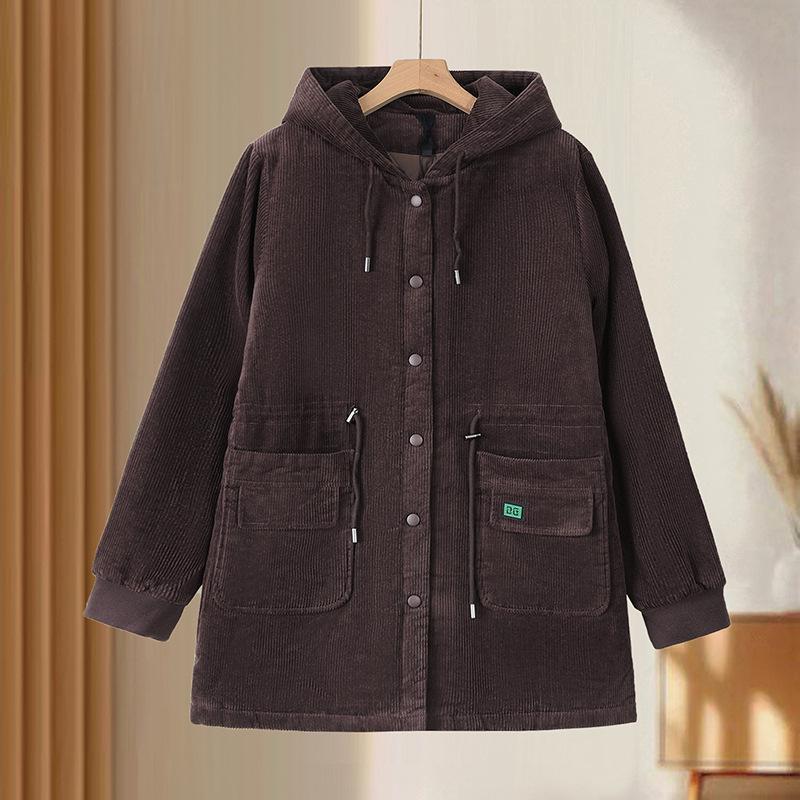 Extra Large Stylish Winter Jacket for Middle-Aged & Elderly Women 2025