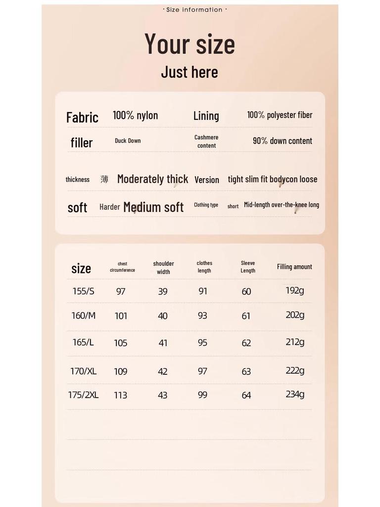 SNOWFLYING Women's Mid-Length Hooded Down Winter Coat