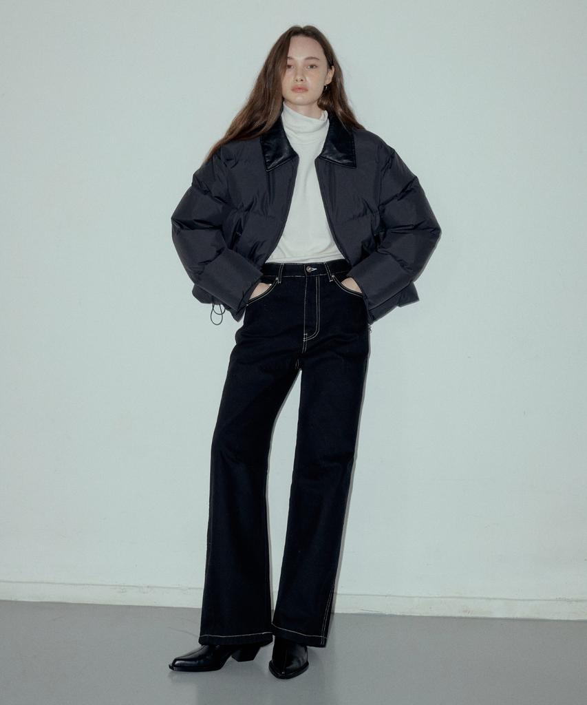 CITTA Signature Logo Pocket Pants_Ctd413 (Black)