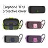 Earbud Case for Sony WF-C510 Shockproof Bluetooth-compatible Wireless Earphone Charging Case Cover Clear TPU Headphone Protective Shell Sleeve